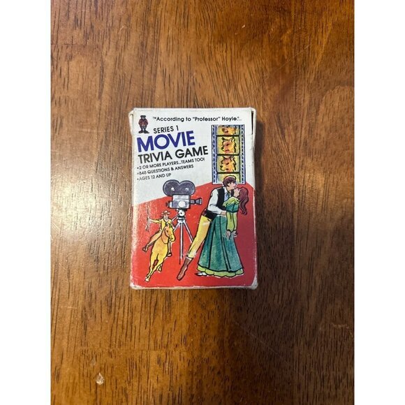 Vintage 1984 Movie Trivia Card Game - Picture 1 of 3